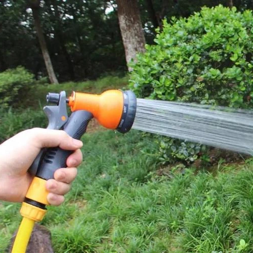 Shower Garden Hose Nozzle – Adjustable Water Spray for Plants & Lawn