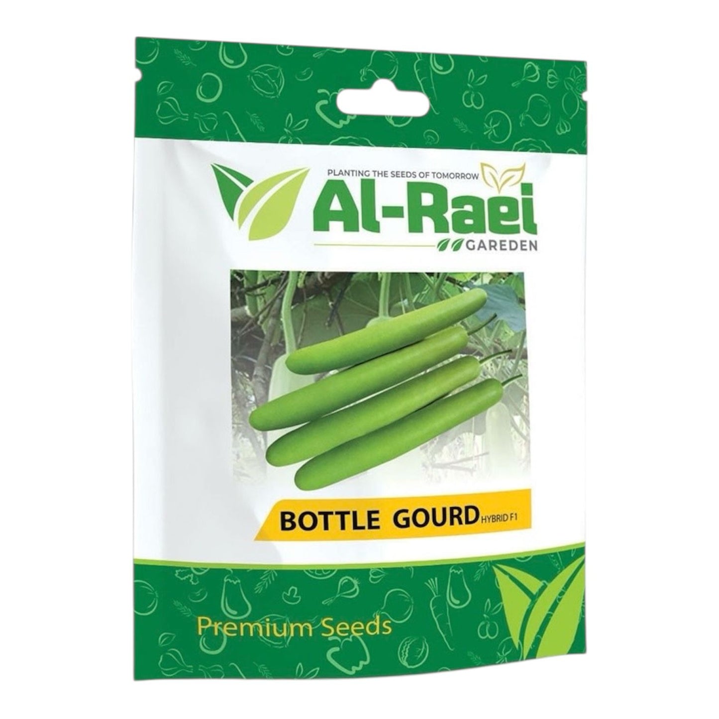 Al-Raei Bottle Gourd (Lauki) Long Hybrid F1 Seeds | Premium Summer Seeds