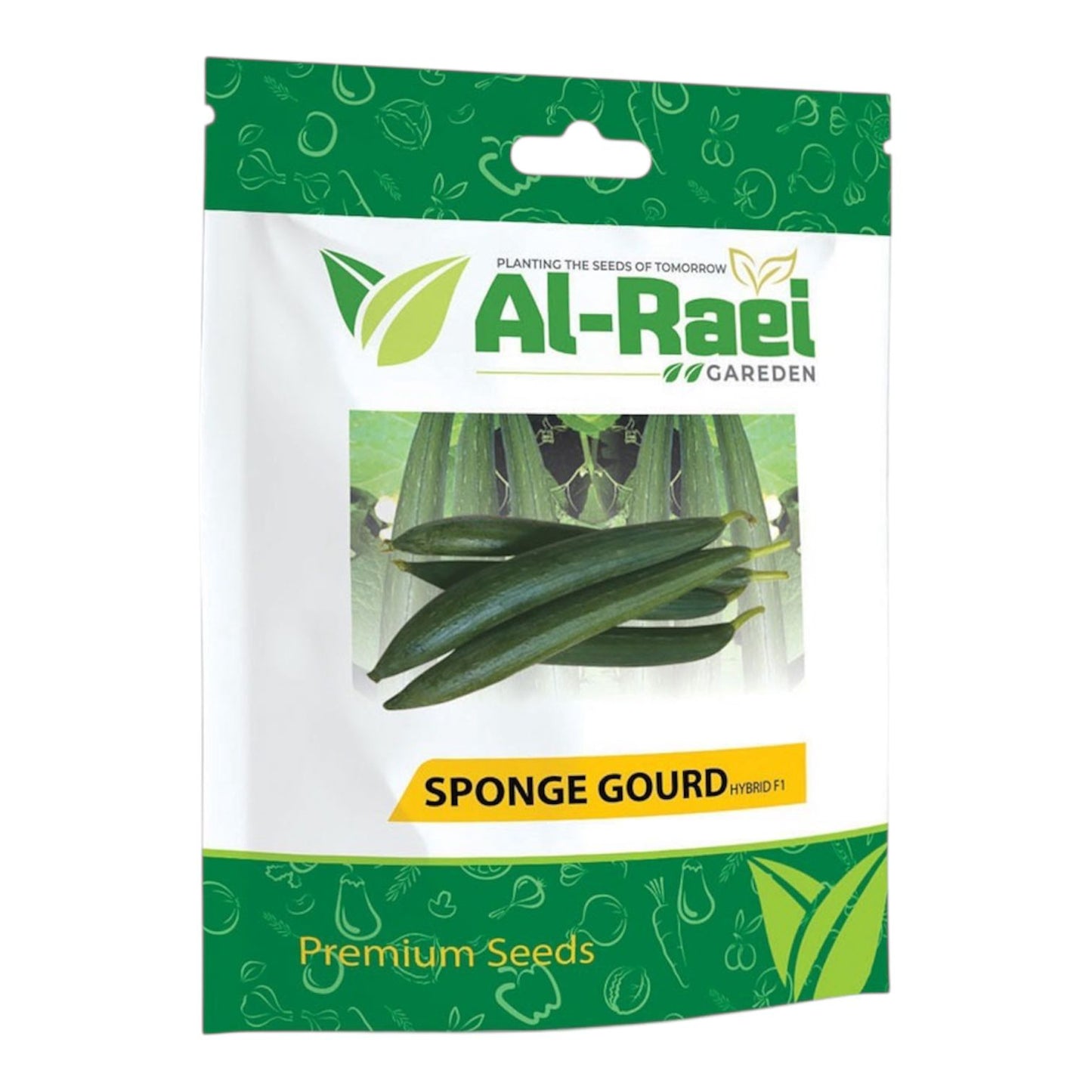 Al-Raei Sponge Gourd (Ghia Tori) Hybrid F1 Seeds | Premium Summer Seeds