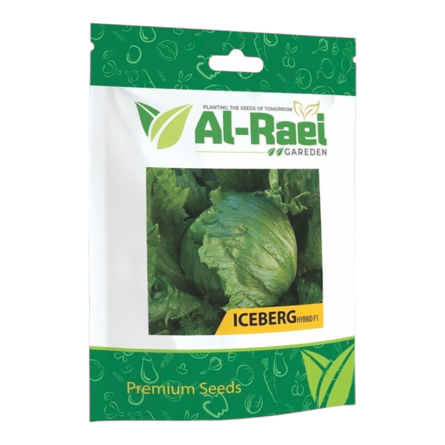 Al-Raei Iceberg Lettuce Hybrid F1 Seeds | Premium Salad Seeds