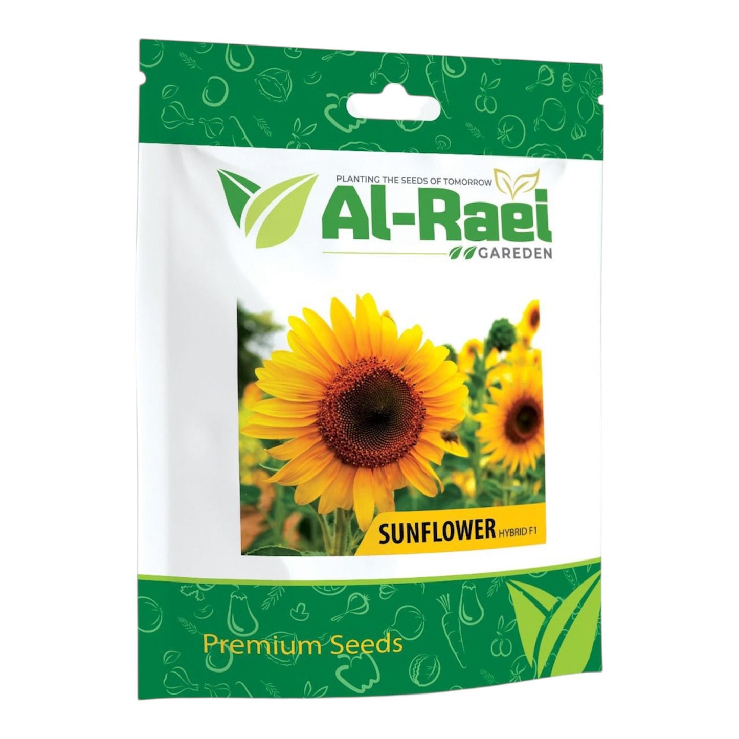 Al-Raei Sunflower Hybrid F1 Seeds | Premium Flower Seeds