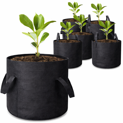 Fabric Grow Bags (8X8 Inches)