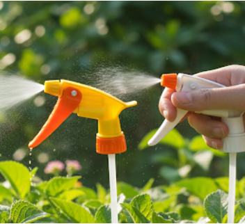 Imported Shower Head Bottle Nozzle (Packs of 5) - Vibrant & Versatile