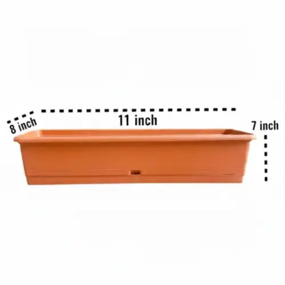 Kyari Pot 11 Inch – Small Durable Garden Planter