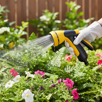 Garden Hose Spray Nozzle - Multi-Pattern, High-Quality