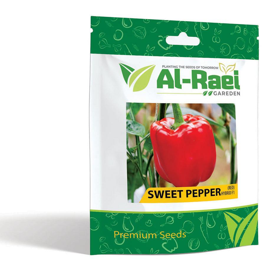 sweet Pepper Red Hybrid F1 Seeds – High-Quality, Sweet Flavor