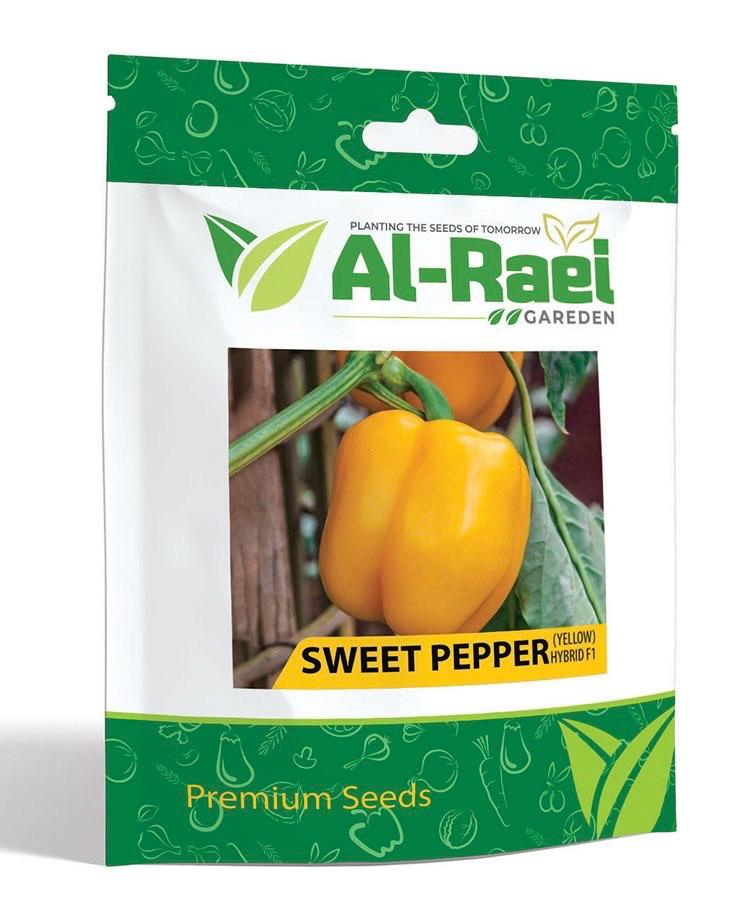 Sweet Pepper (Yellow) Hybrid F1 Seeds