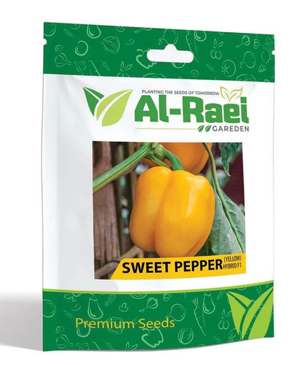 Sweet Pepper (Yellow) Hybrid F1 Seeds
