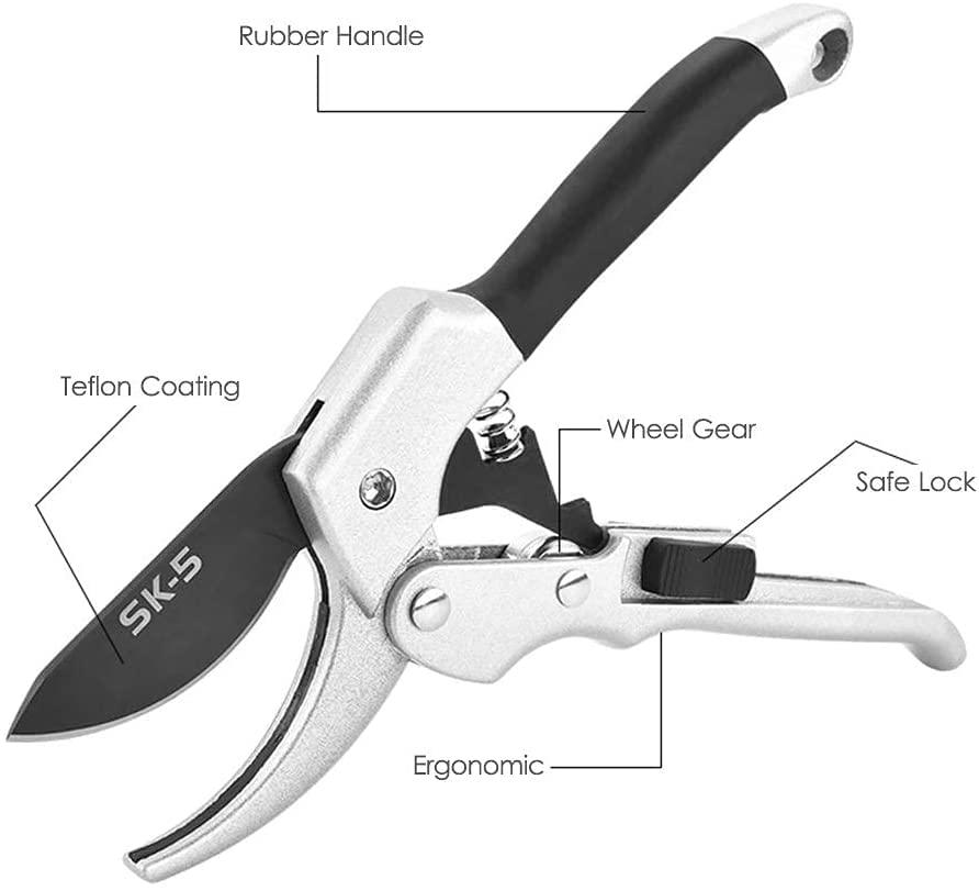 PRUNING SHEARS 8"