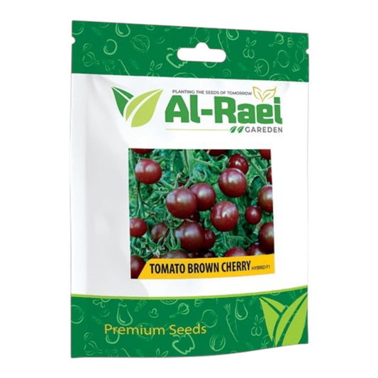 Al-Raei Tomato Brown Cherry (براؤن چیری ٹماٹر) Hybrid F1 Seeds
