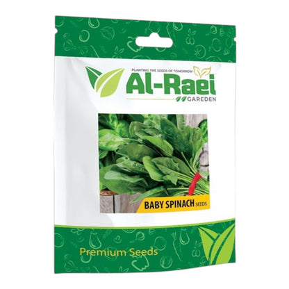 Baby Spinach Seeds | Al-Raei Premium Vegetable Seeds