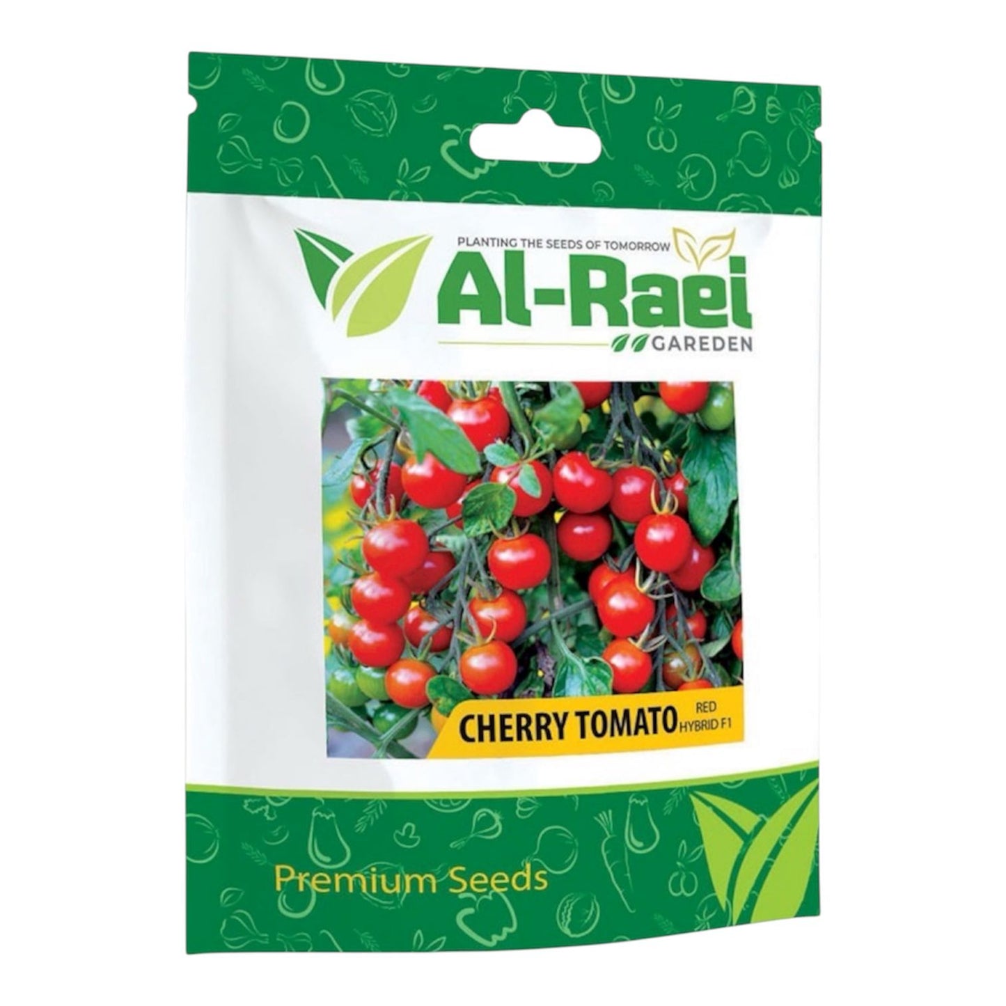 Al-Raei Red Cherry Tomato Seeds | Hybrid F1 High-Yield Seeds
