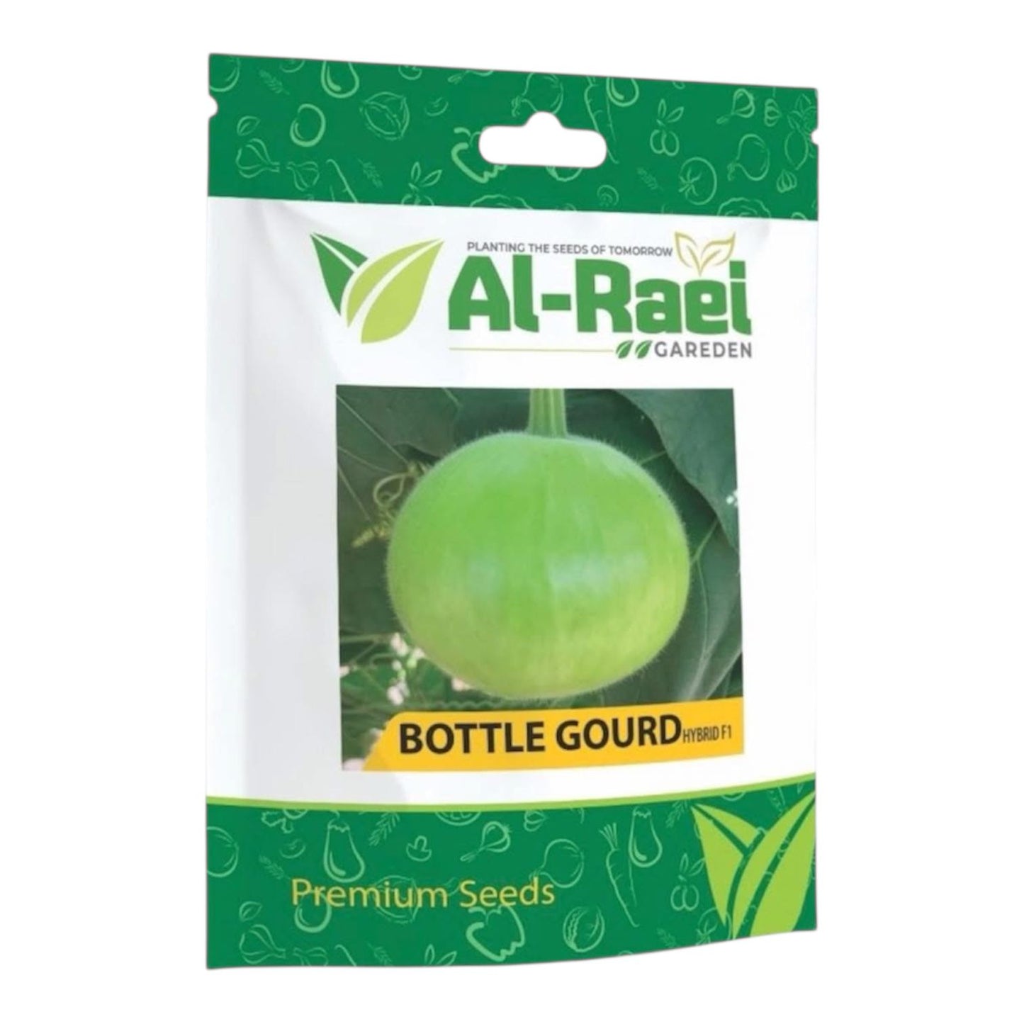 Al-Raei Round Bottle Gourd Hybrid F1 Seeds | High-Yield Lauki