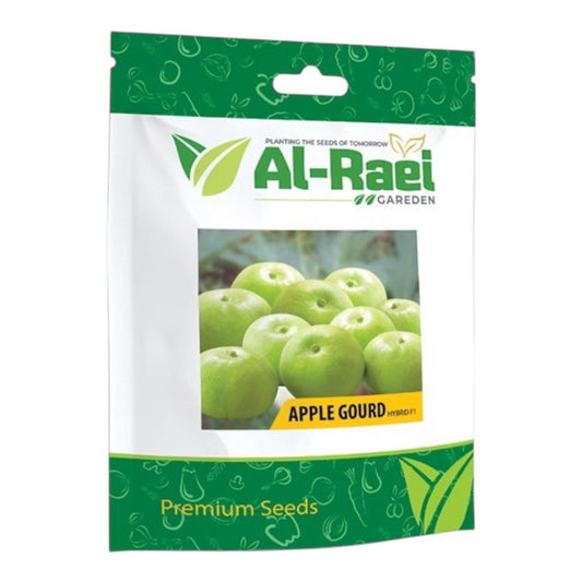 Al-Raei Apple Gourd (Desi Tinda) Hybrid F1 Seeds | High-Yield Summer Seeds