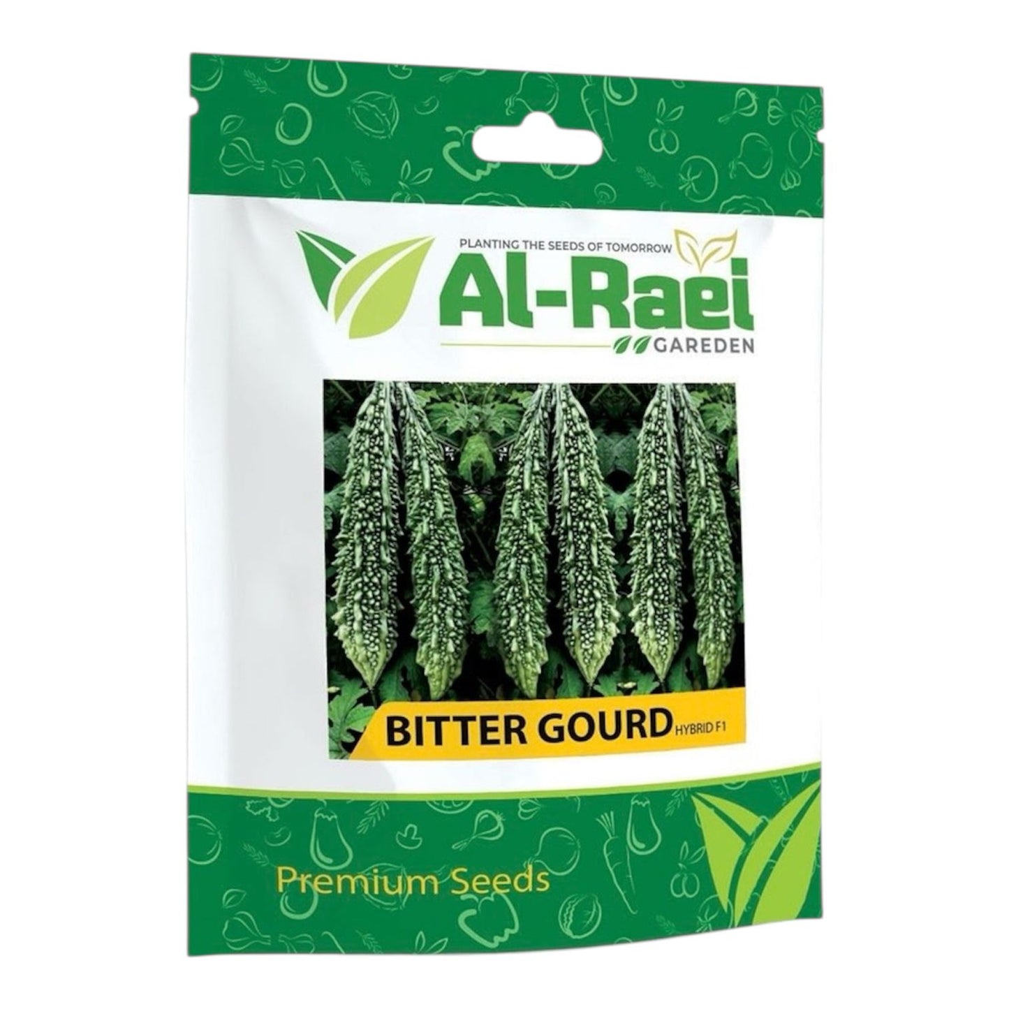 Al-Raei Bitter Gourd Long Dark Hybrid F1 Seeds | Premium Karela Seeds