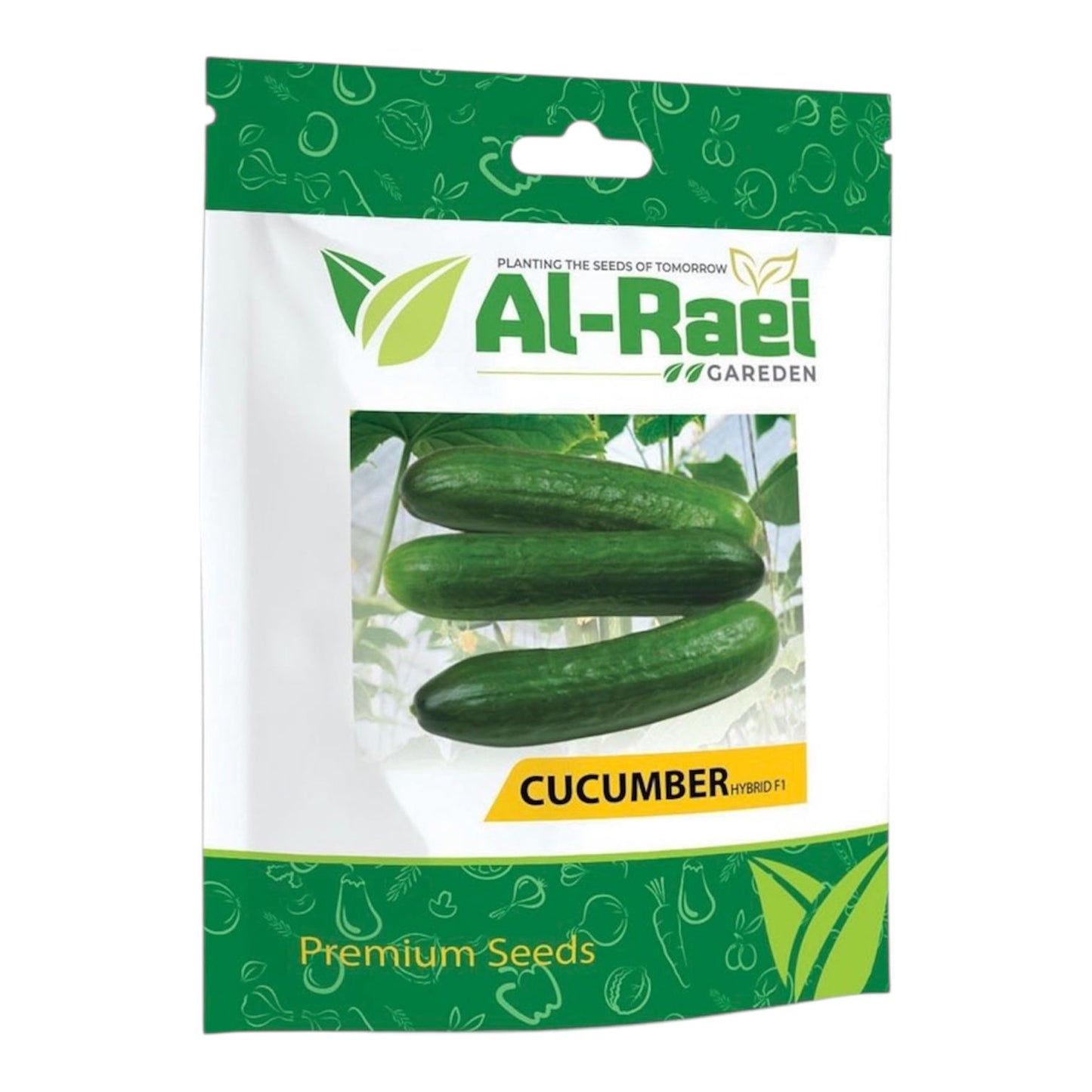 Al-Raei Cucumber (Kheera) Hybrid F1 Seeds | Premium Summer Seeds
