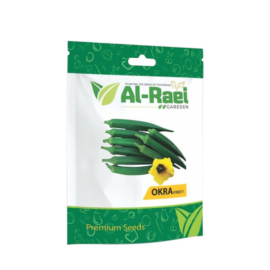 Al-Raei Okra (Bhindi) Hybrid F1 Seeds | Premium Summer Seeds