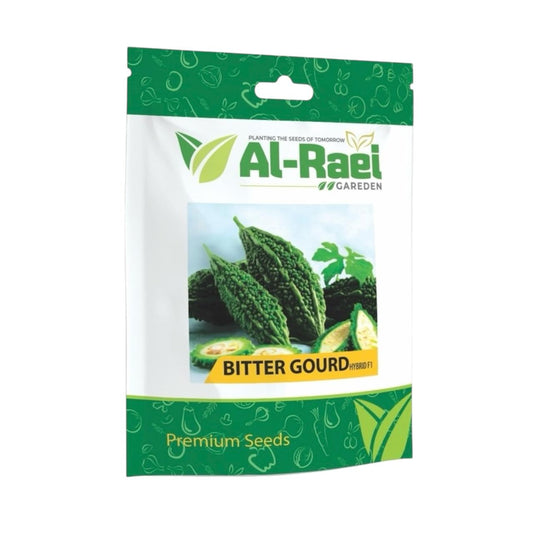 Al-Raei Bitter Gourd (Karela) Hybrid F1 Seeds | Premium Summer Seeds