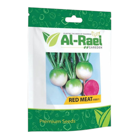 Al-Raei Red Meat Radish Hybrid F1 Seeds
