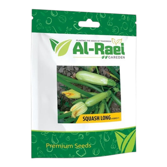 Al-Raei Squash Long Hybrid F1 Seeds | Premium Summer Seeds