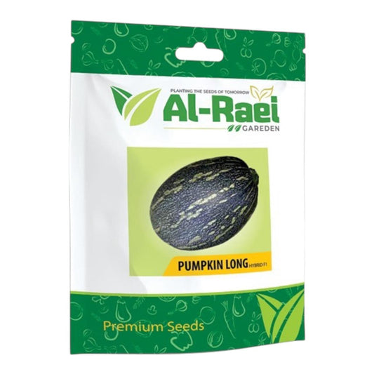 Al-Raei Pumpkin Long Hybrid F1 Seeds | High-Yield Halwa Kaddu