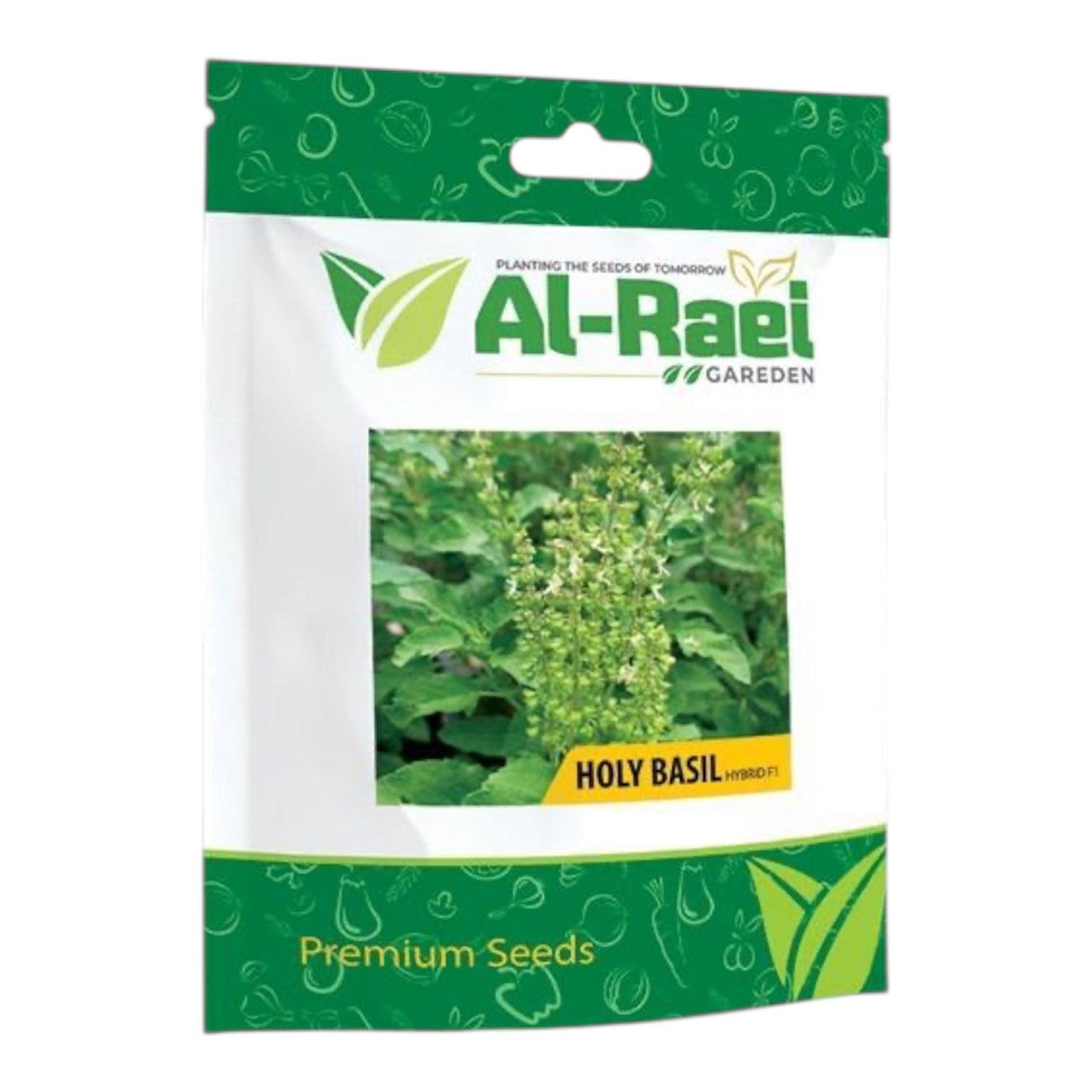 Al-Raei Holy Basil (Tulsi) Hybrid F1 Seeds | Premium Herb Seeds