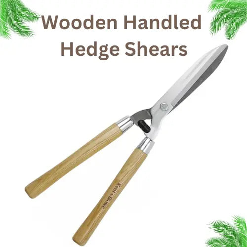 Wooden Handled Hedge Shears